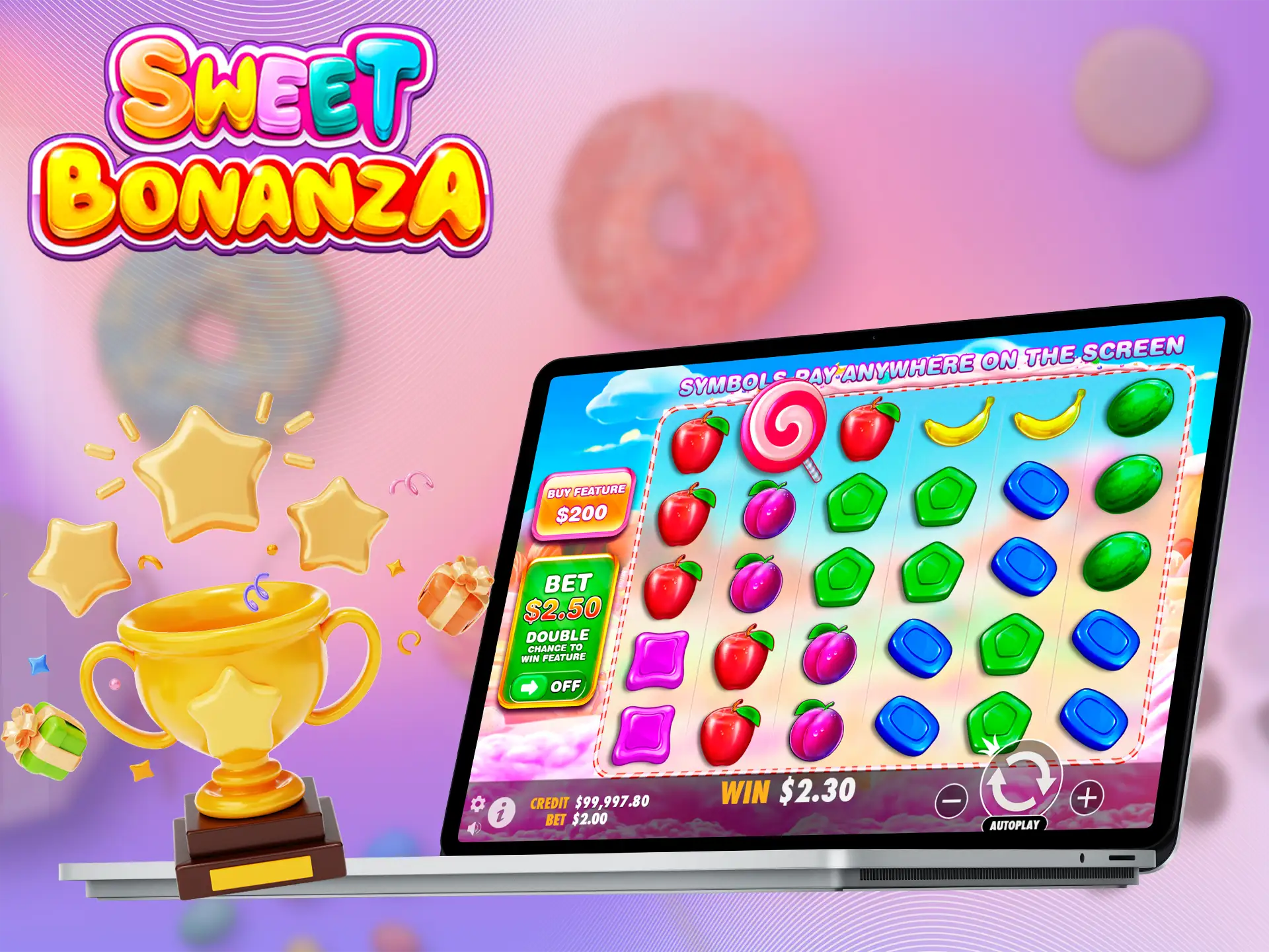 The key advantages of the Sweet Bonanza platform.