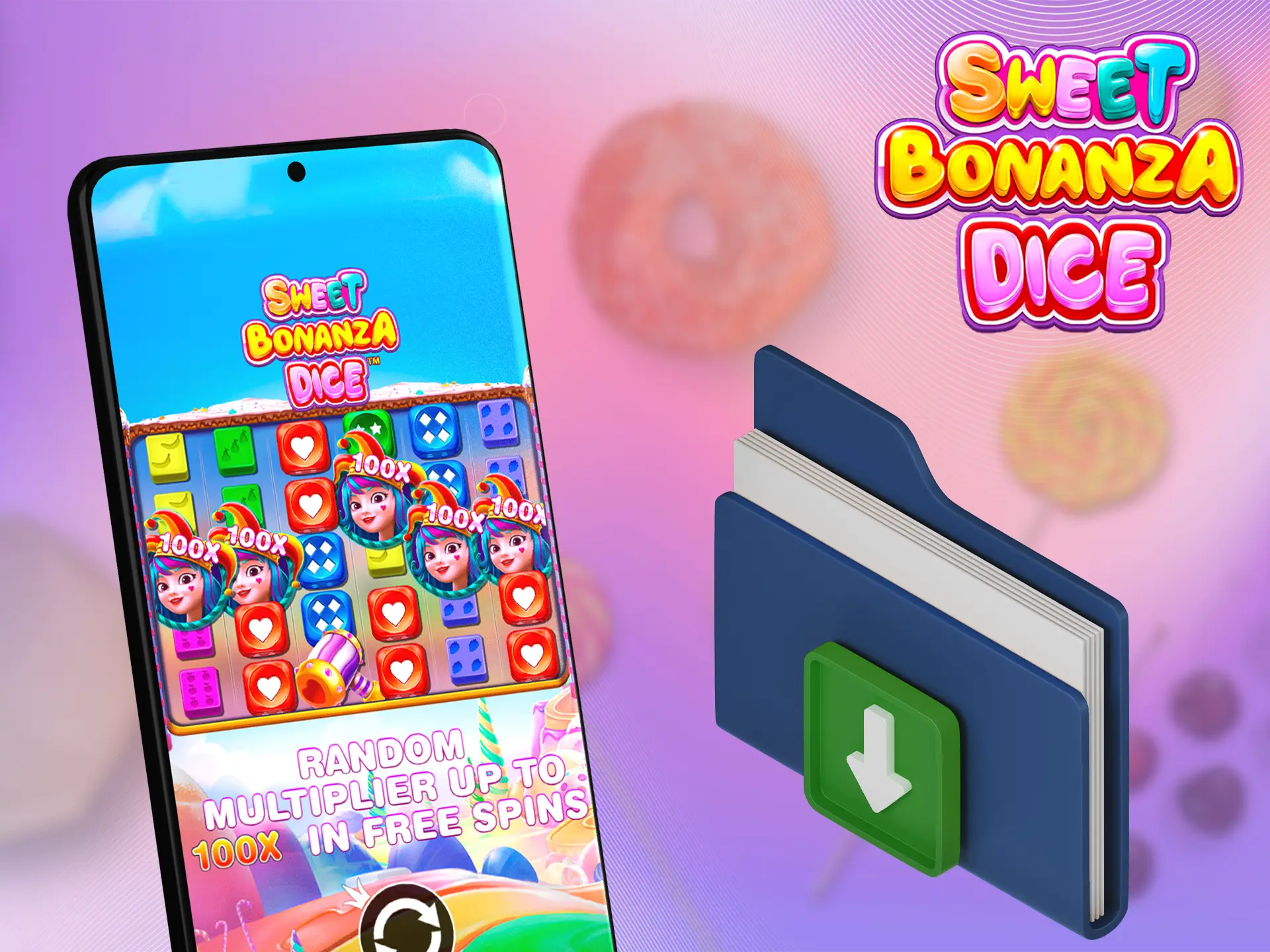 How to download Sweet Bonanza Dice game for Android and iOS.