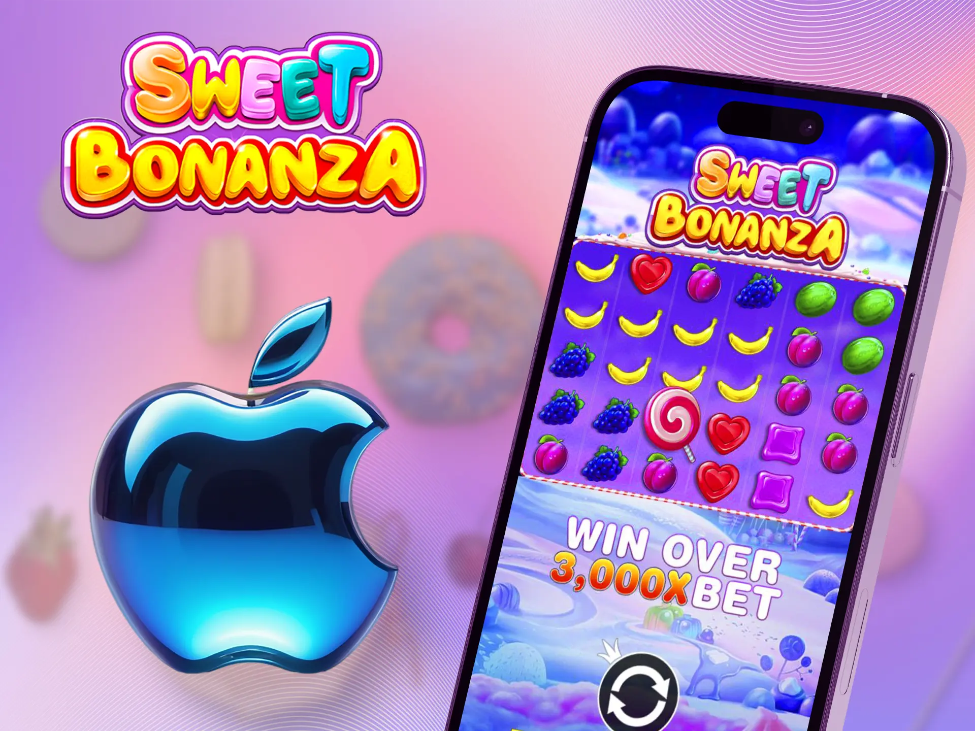 How to download Sweet Bonanza app for iOS.