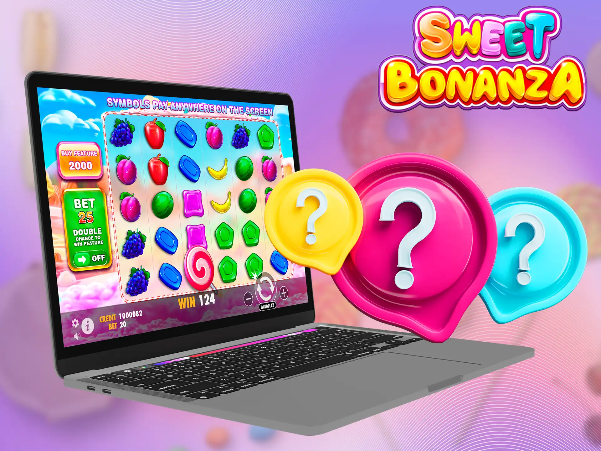 How you can play Sweet Bonanza casino game.