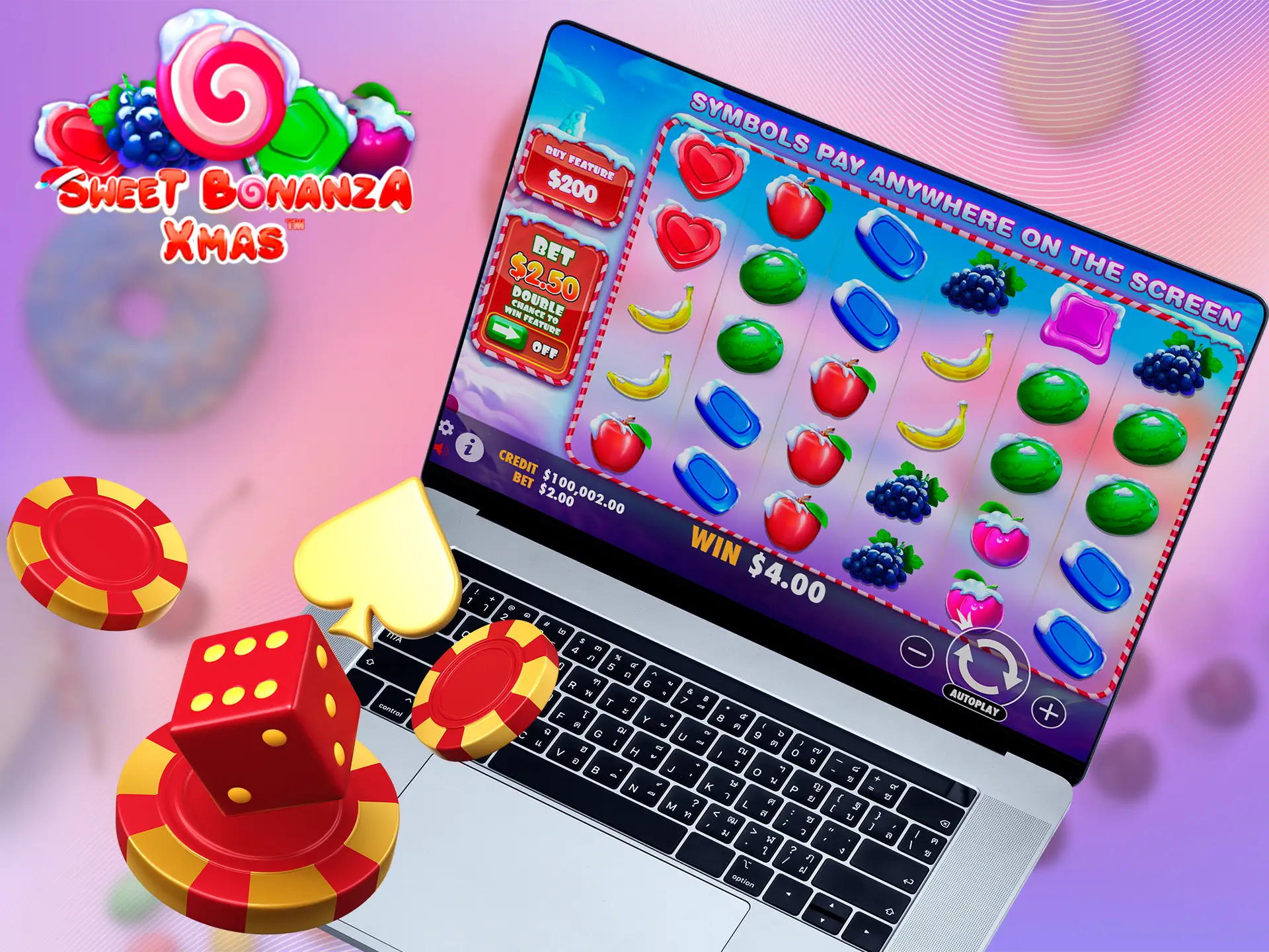 More information about Sweet Bonanza Xmas.