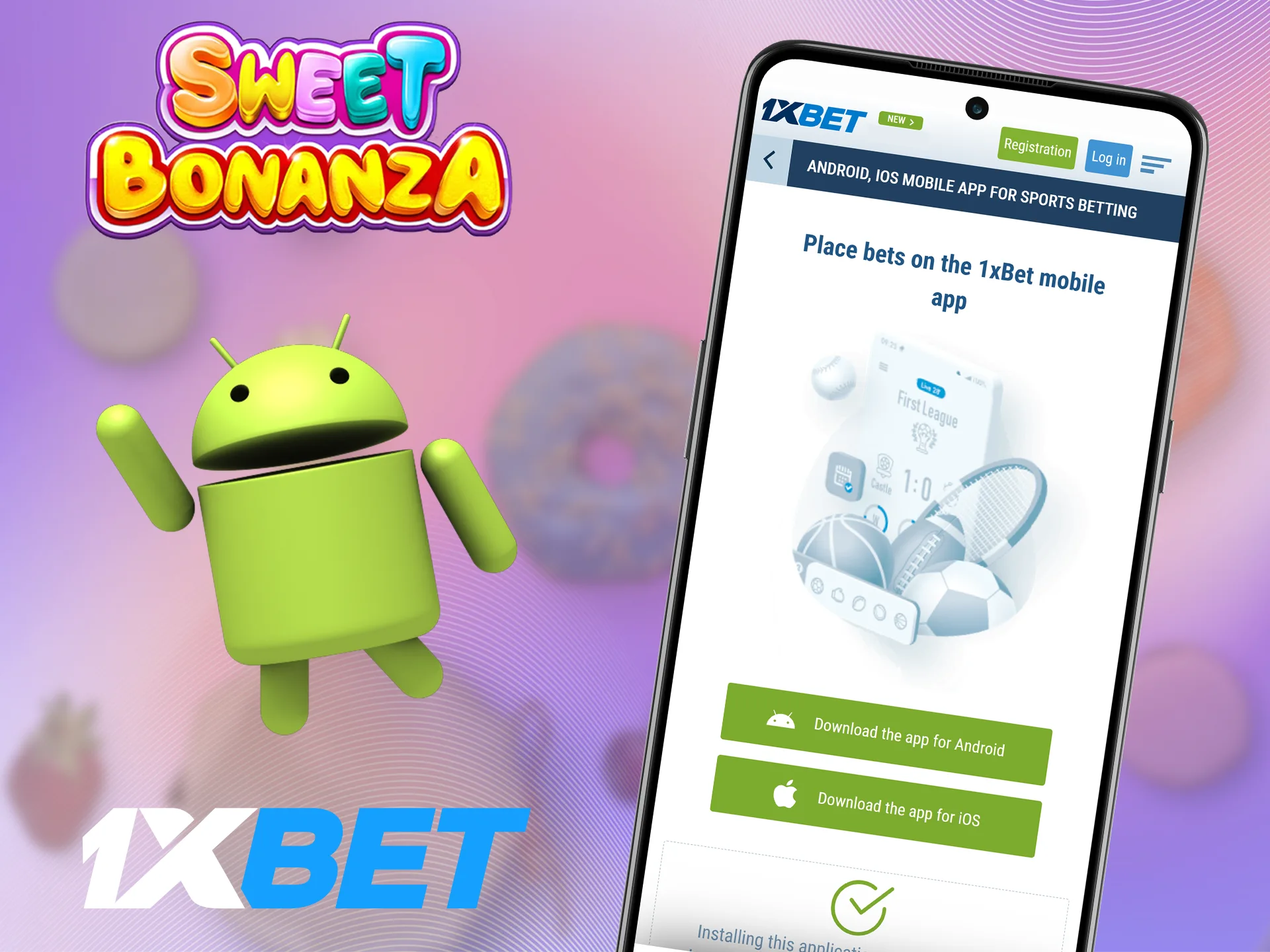 How to download 1xBet app for Android devices.